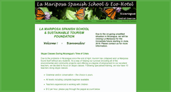Desktop Screenshot of mariposaspanishschool.com